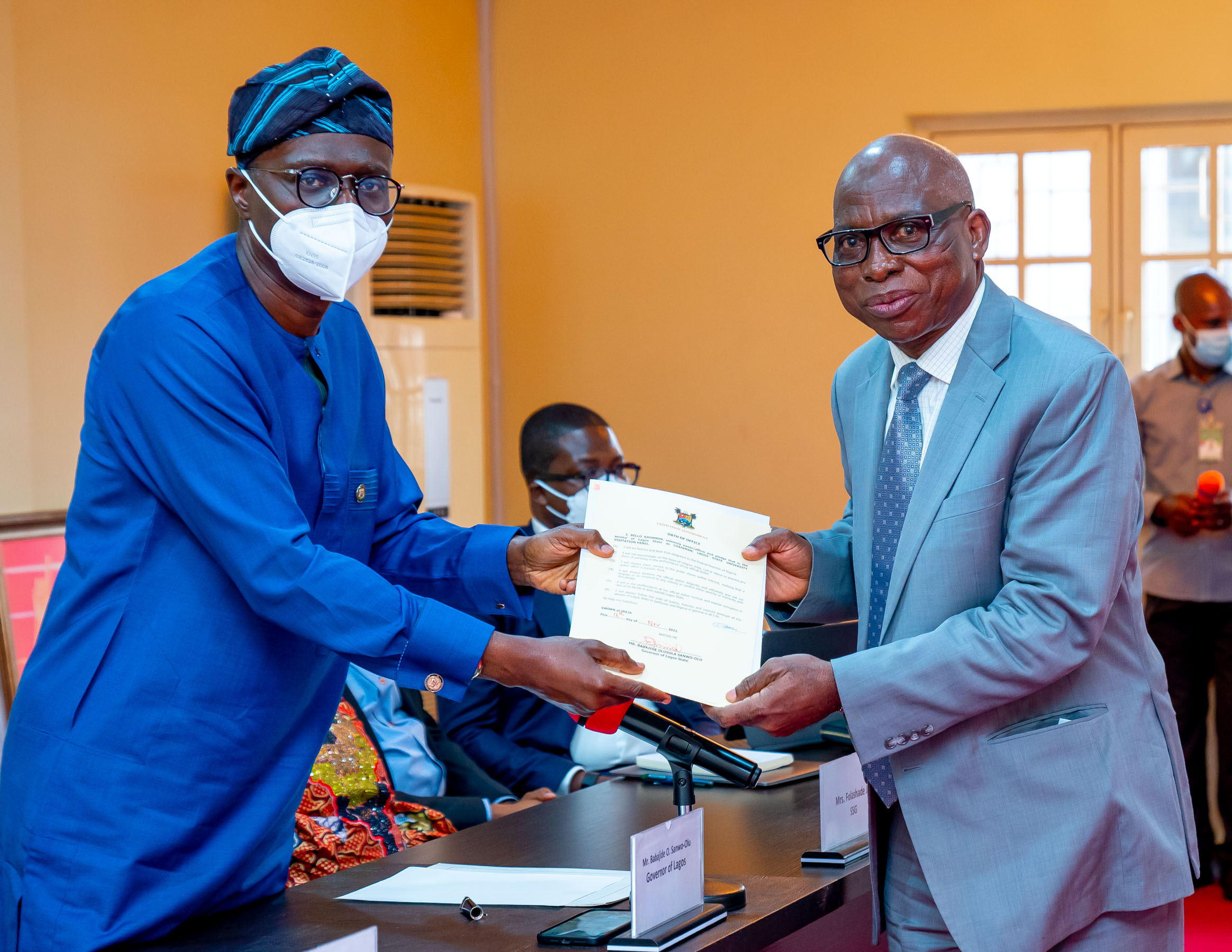 SANWO-OLU RAISES 10-MAN PANEL TO ASSESS LASU’S OPERATIONS, STAFF WELFARE